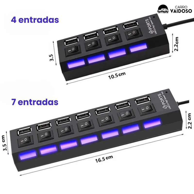 filtro-de-linha-usb-multiportas-4-ou-7-entradas-carro-vaidoso